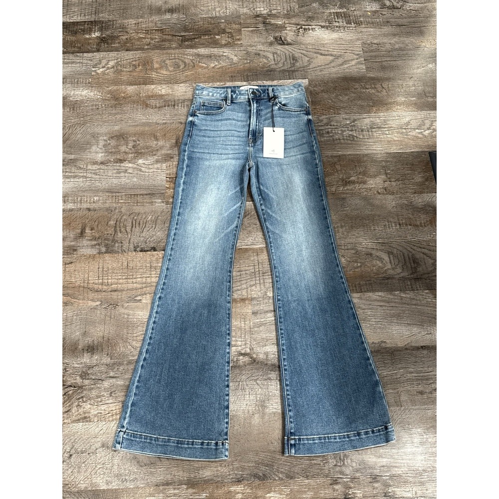 Hidden Los Angeles Jeans Women's Flare Wide Leg NWT Size 27
